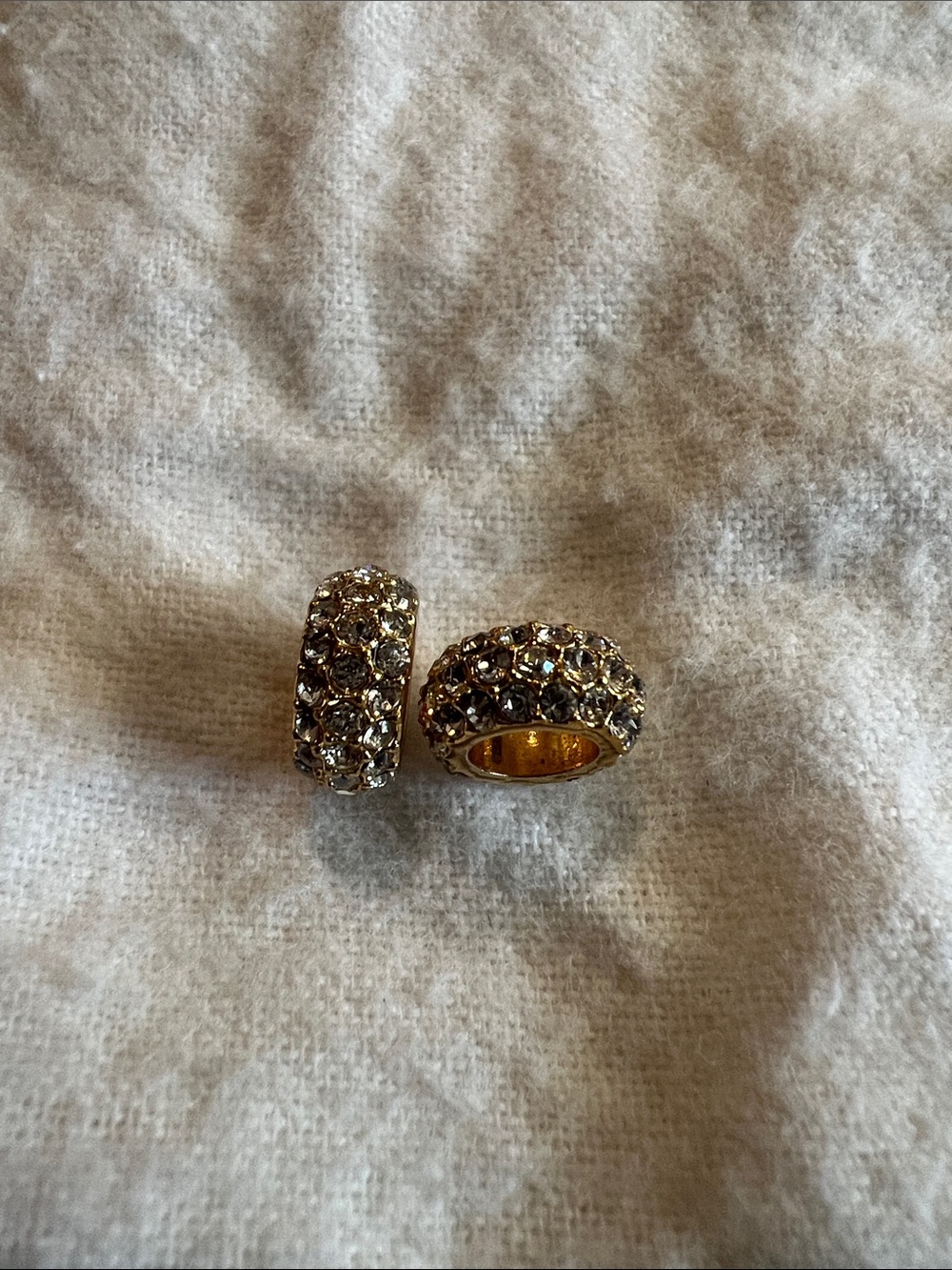Brighton Gold-Tone Crystal Spacer Beads
